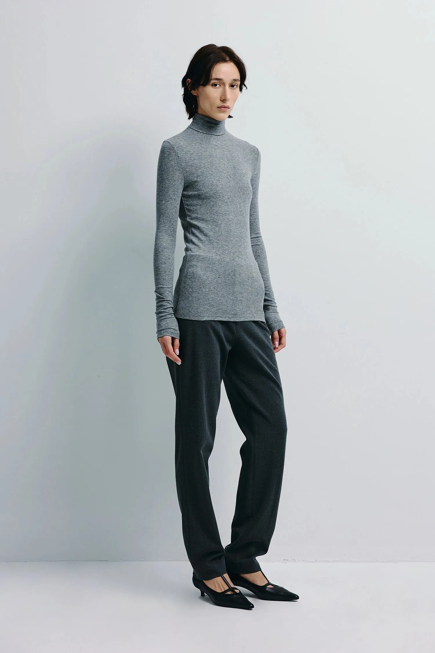 Halley Turtleneck Knit Top sold by Rue Sophie product image thumbnail 4