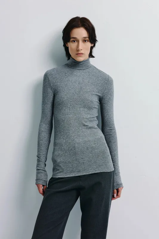 Halley Turtleneck Knit Top sold by Rue Sophie