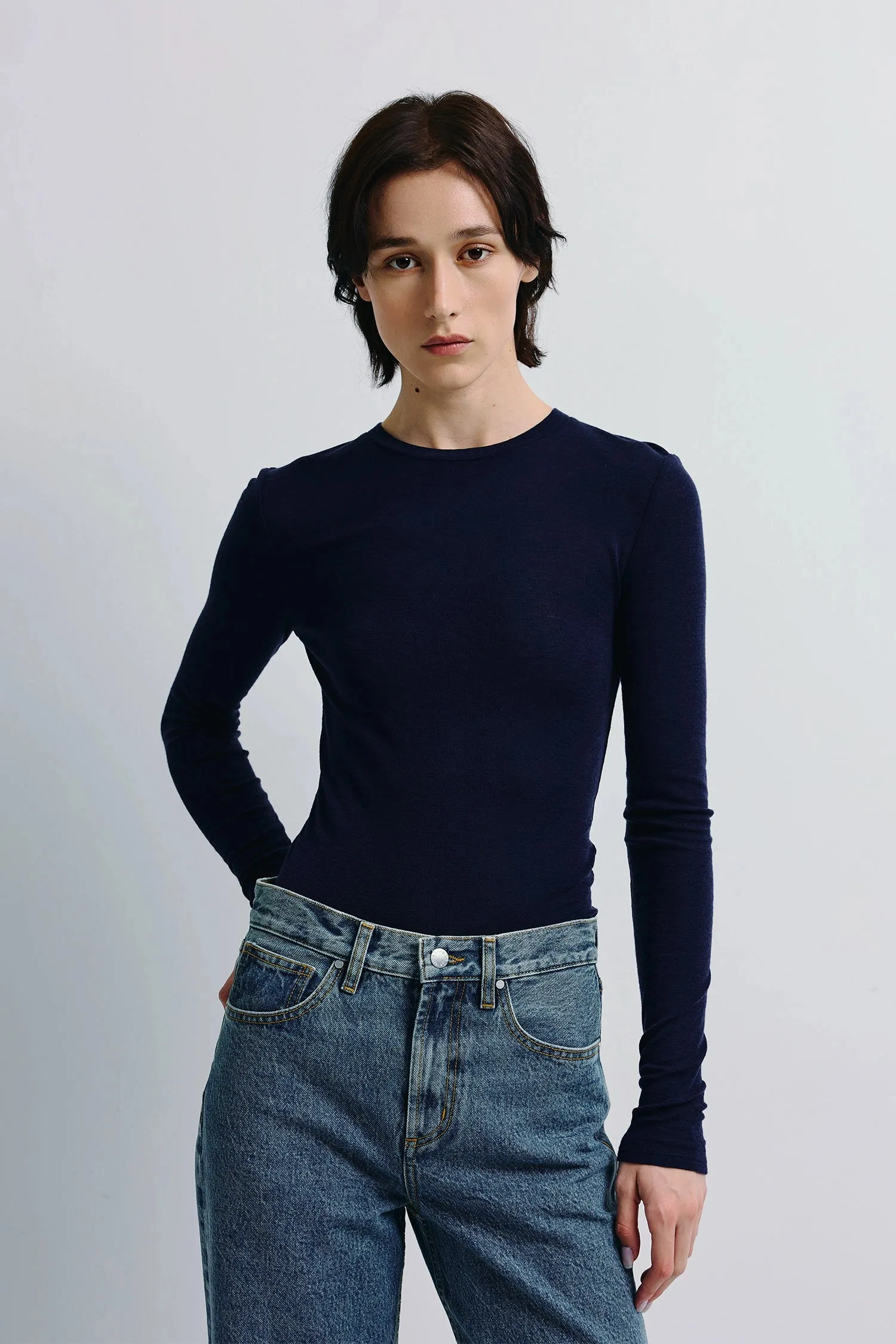 Harlette Wool Knit Top sold by Rue Sophie product image thumbnail 4