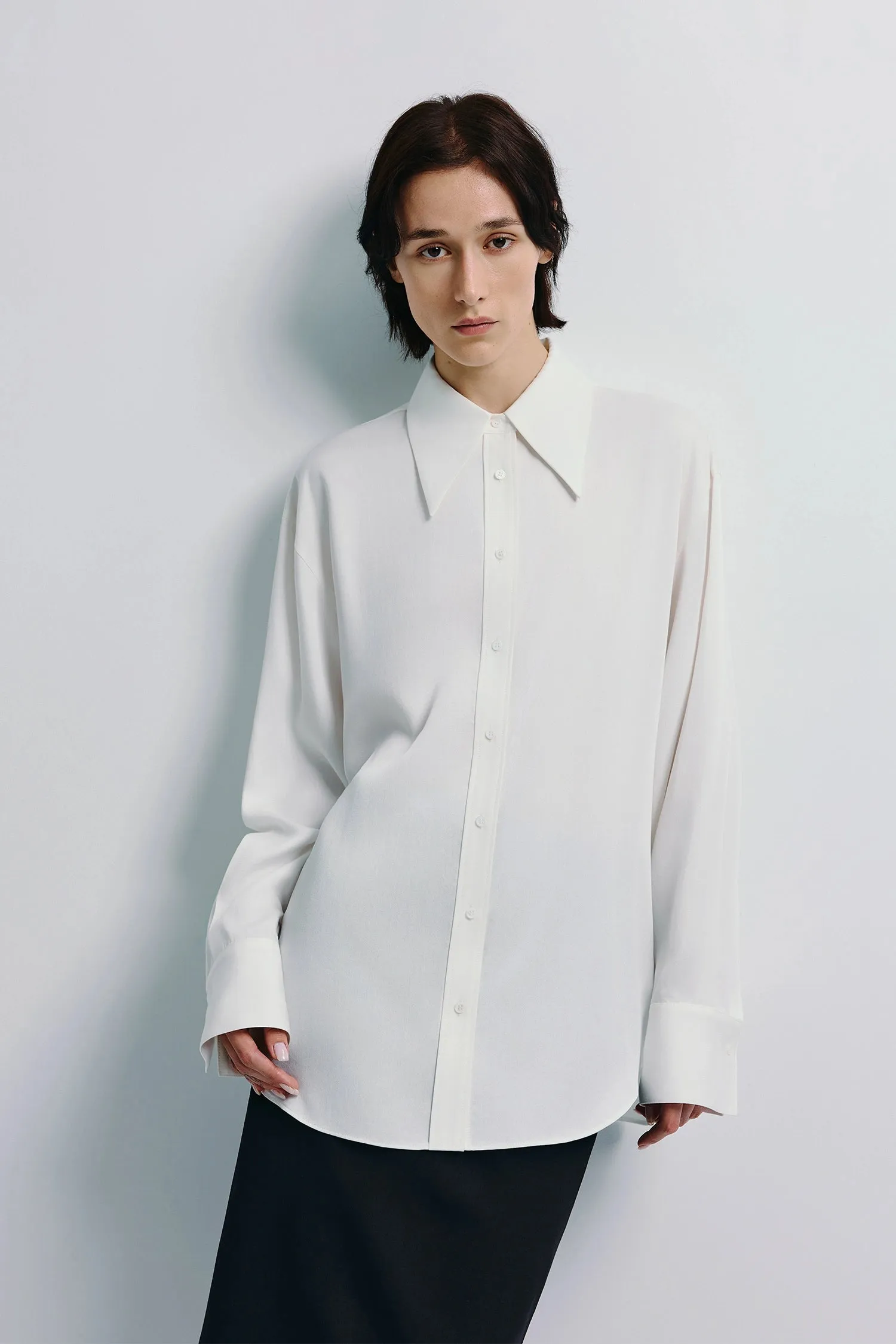 Darrion Pointy Collared Shirt sold by Rue Sophie product image thumbnail 4