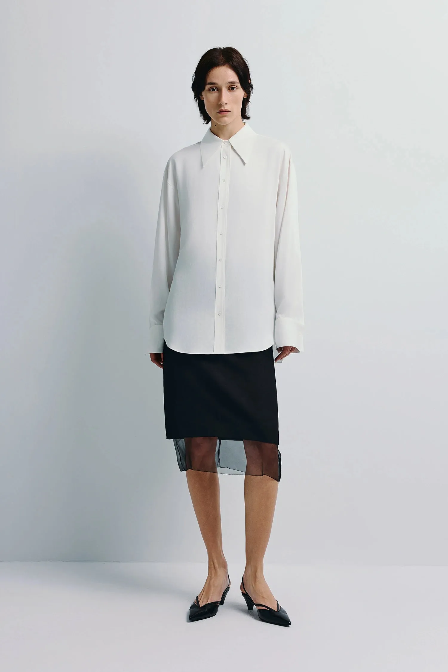 Darrion Pointy Collared Shirt sold by Rue Sophie product image thumbnail 2