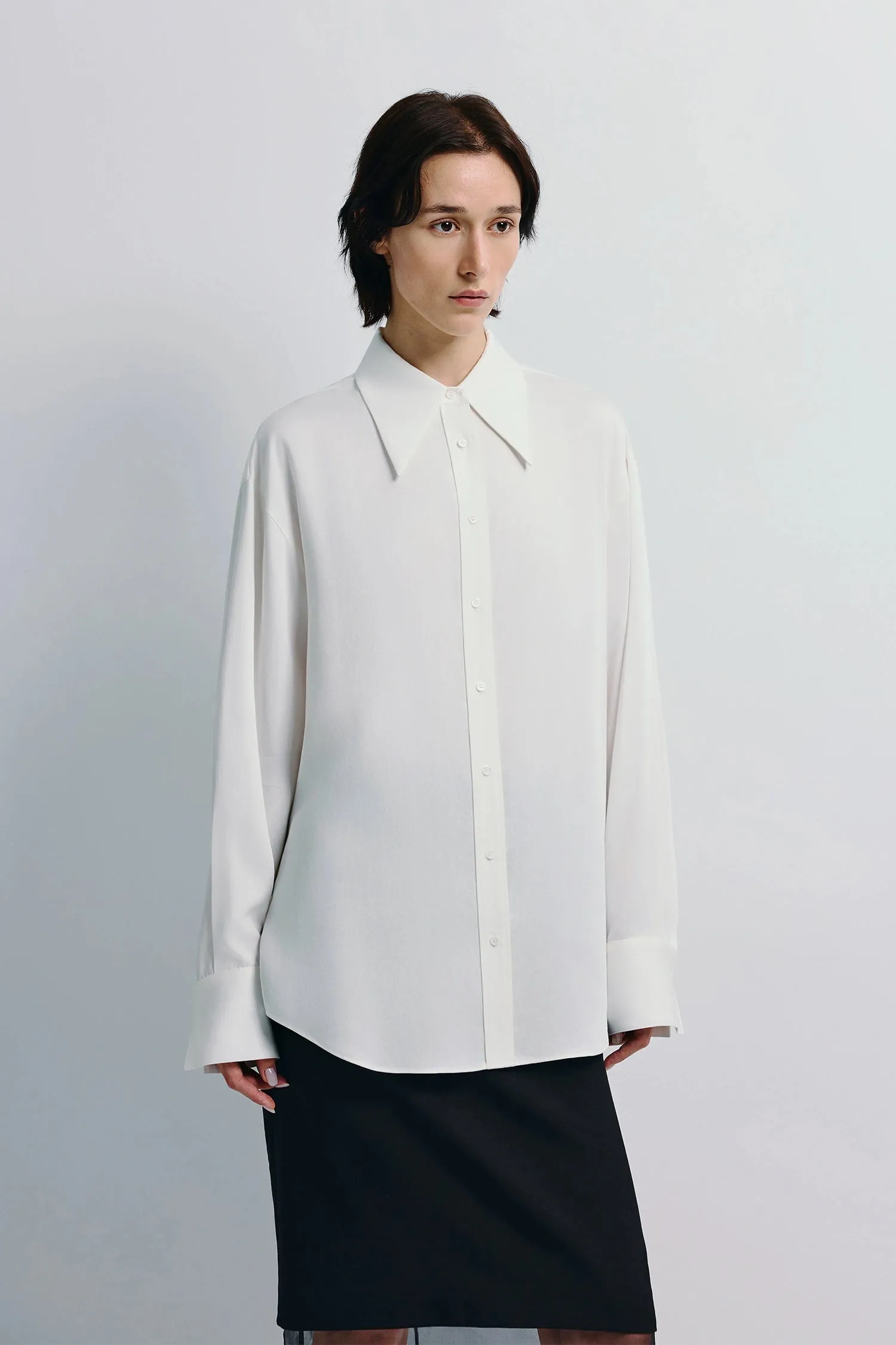 Darrion Pointy Collared Shirt sold by Rue Sophie product image thumbnail 3