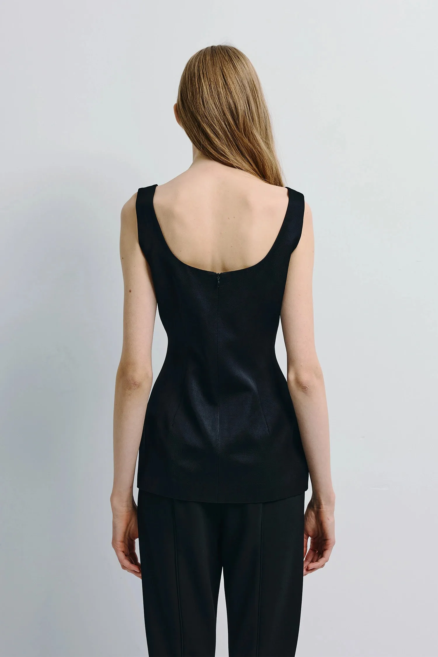 Corinna Peplum Top sold by Rue Sophie product image thumbnail 5