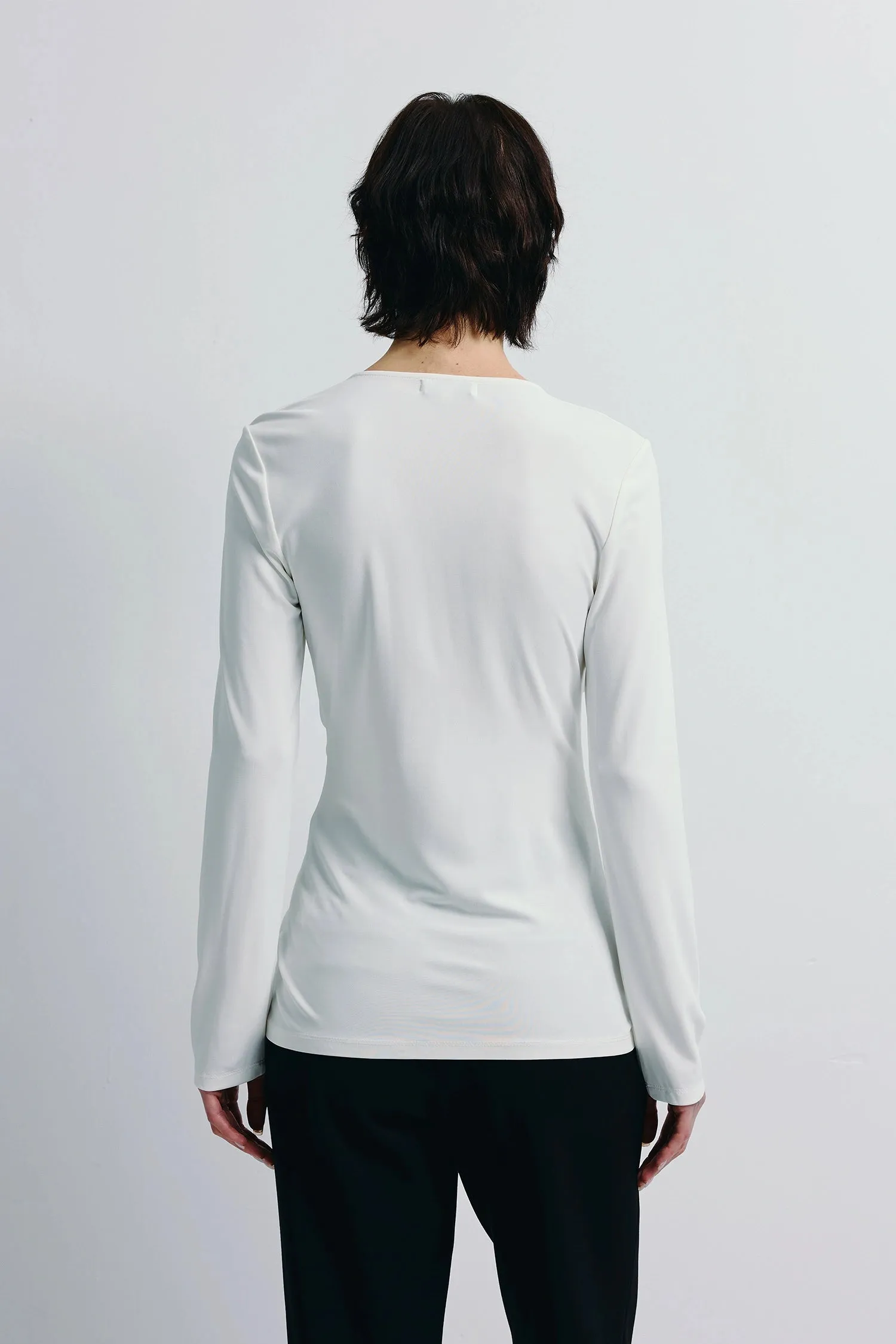 Aralia Boatneck Drape Top sold by Rue Sophie product image thumbnail 5