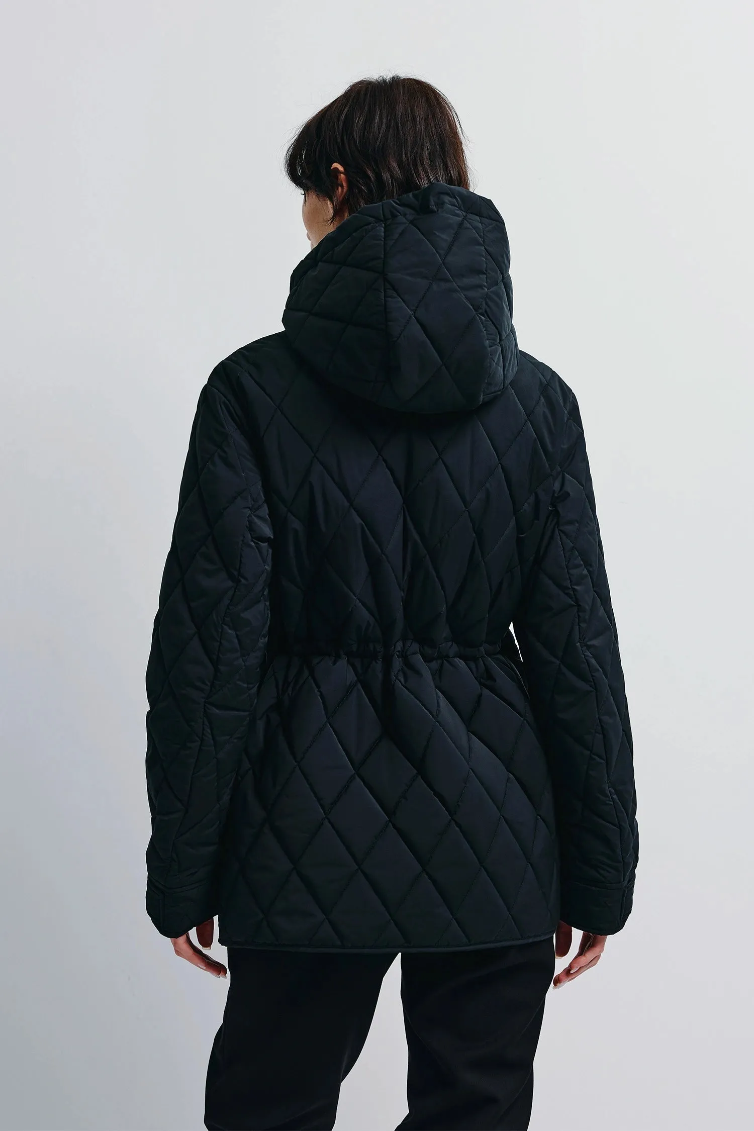 Donnes Quilted Hoody Jacket sold by Rue Sophie product image thumbnail 5