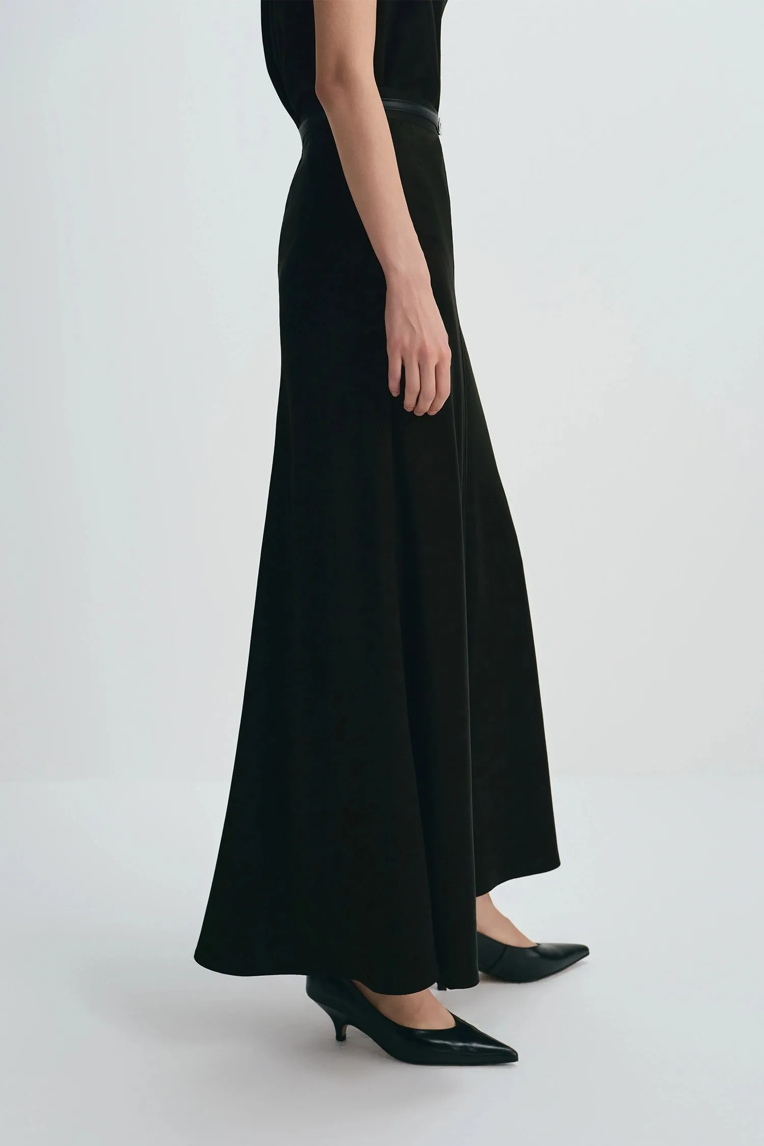 Tess Satin Skirt sold by Rue Sophie product image thumbnail 4