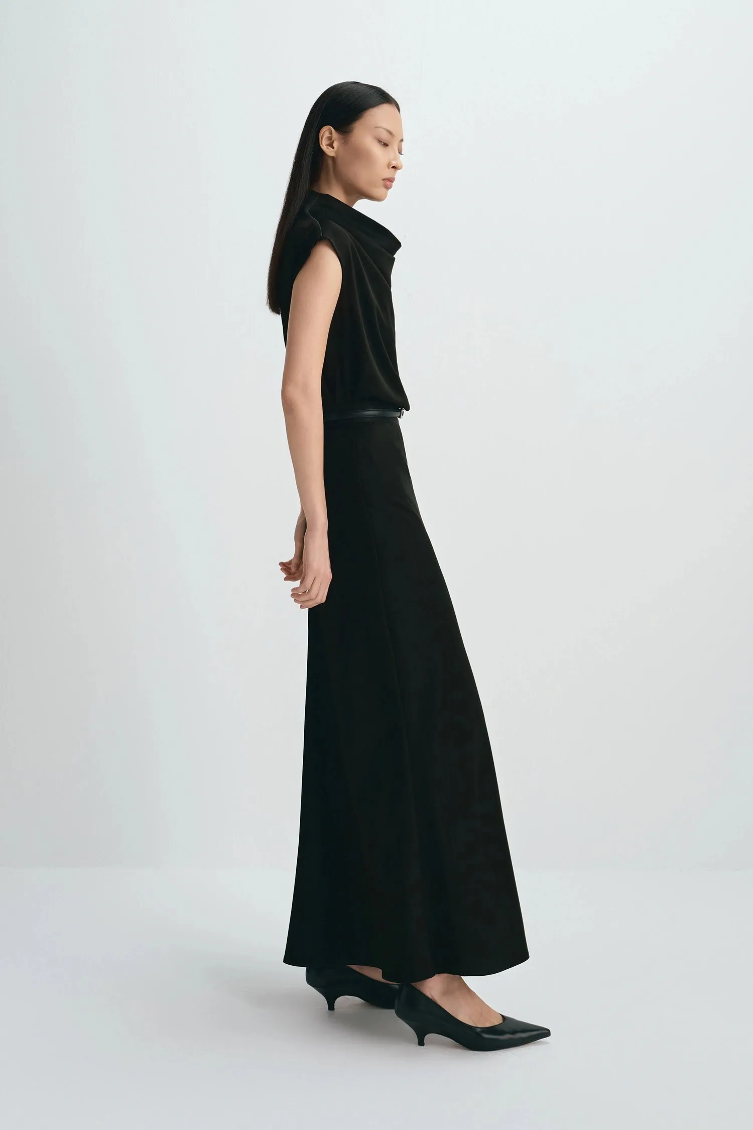 Tess Satin Skirt sold by Rue Sophie product image thumbnail 3