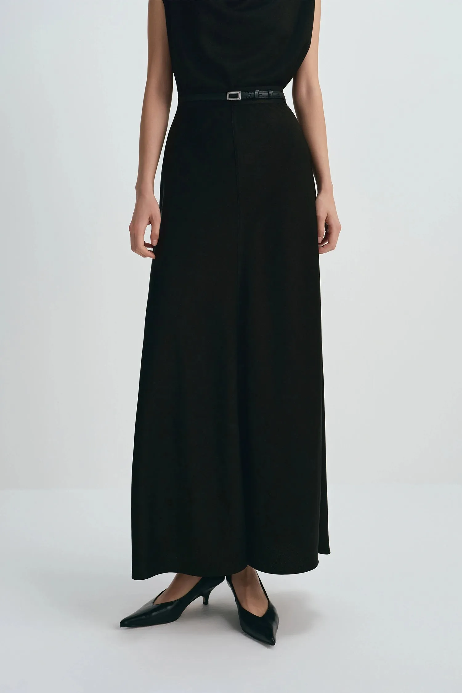 Tess Satin Skirt sold by Rue Sophie product image thumbnail 2