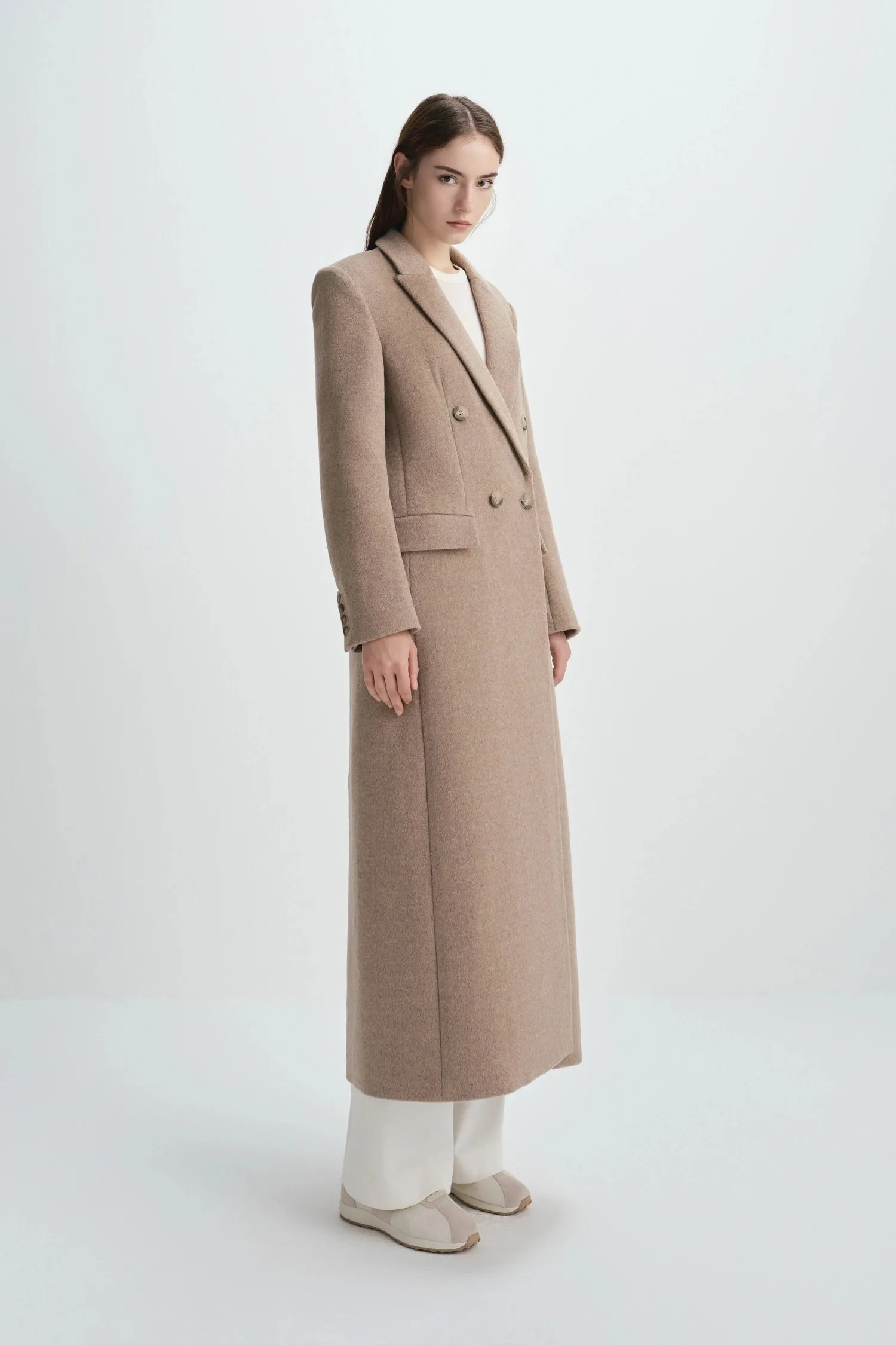 Ansel Handmade Wool Coat sold by Rue Sophie product image thumbnail 2