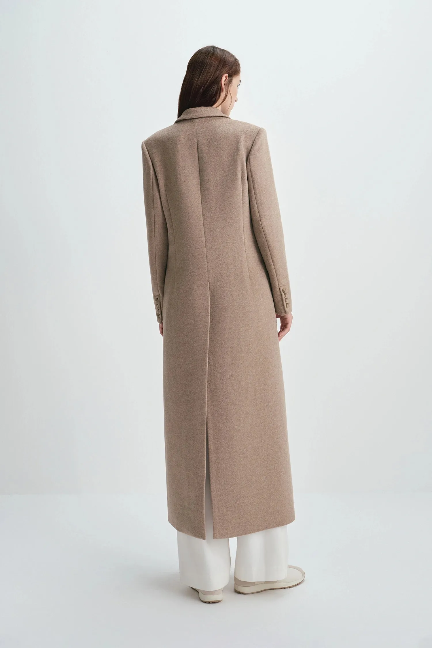 Ansel Handmade Wool Coat sold by Rue Sophie product image thumbnail 4