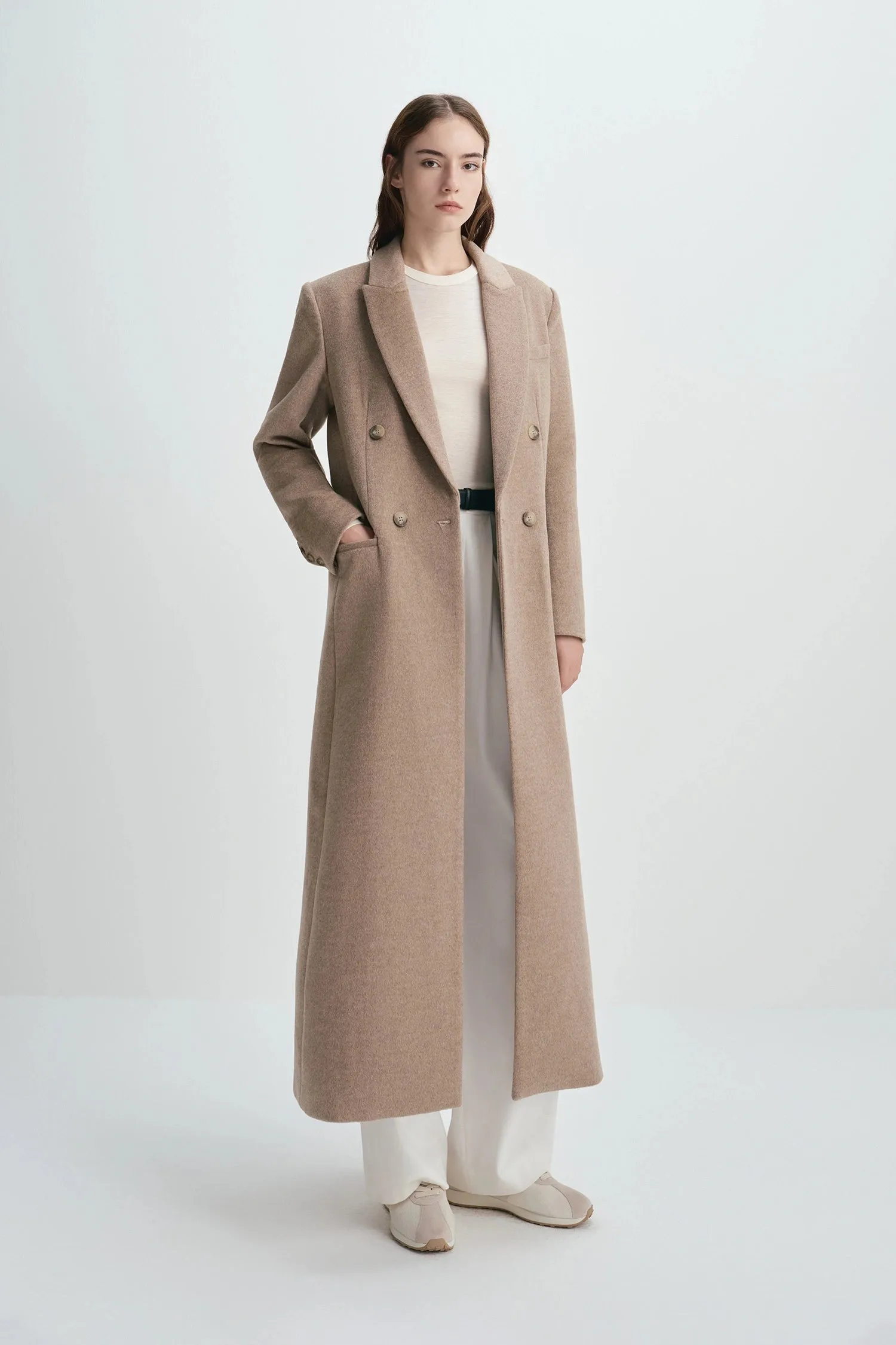 Ansel Handmade Wool Coat sold by Rue Sophie product image thumbnail 3