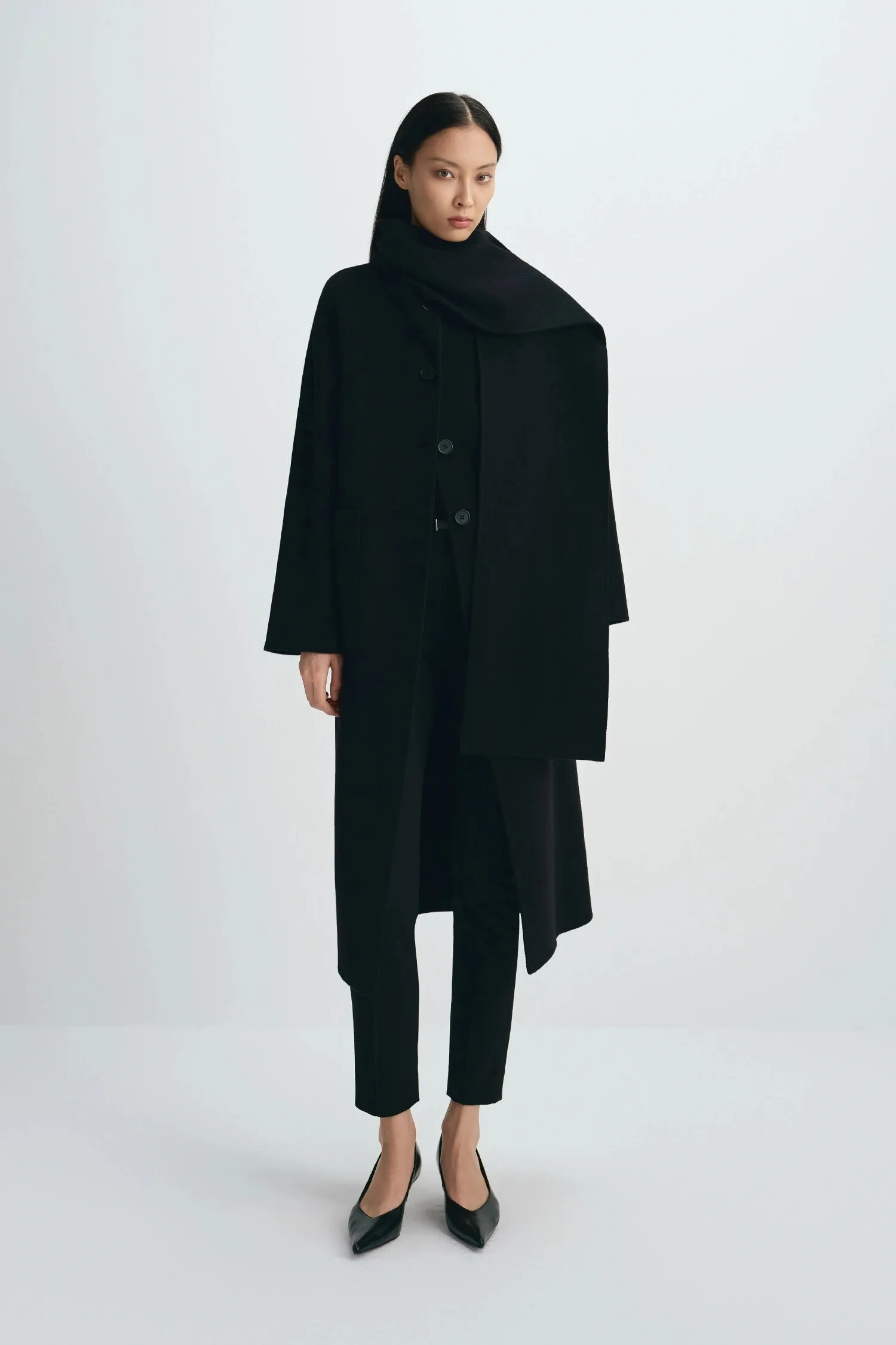 Kole Handmade Scarf Coat sold by Rue Sophie product image thumbnail 2