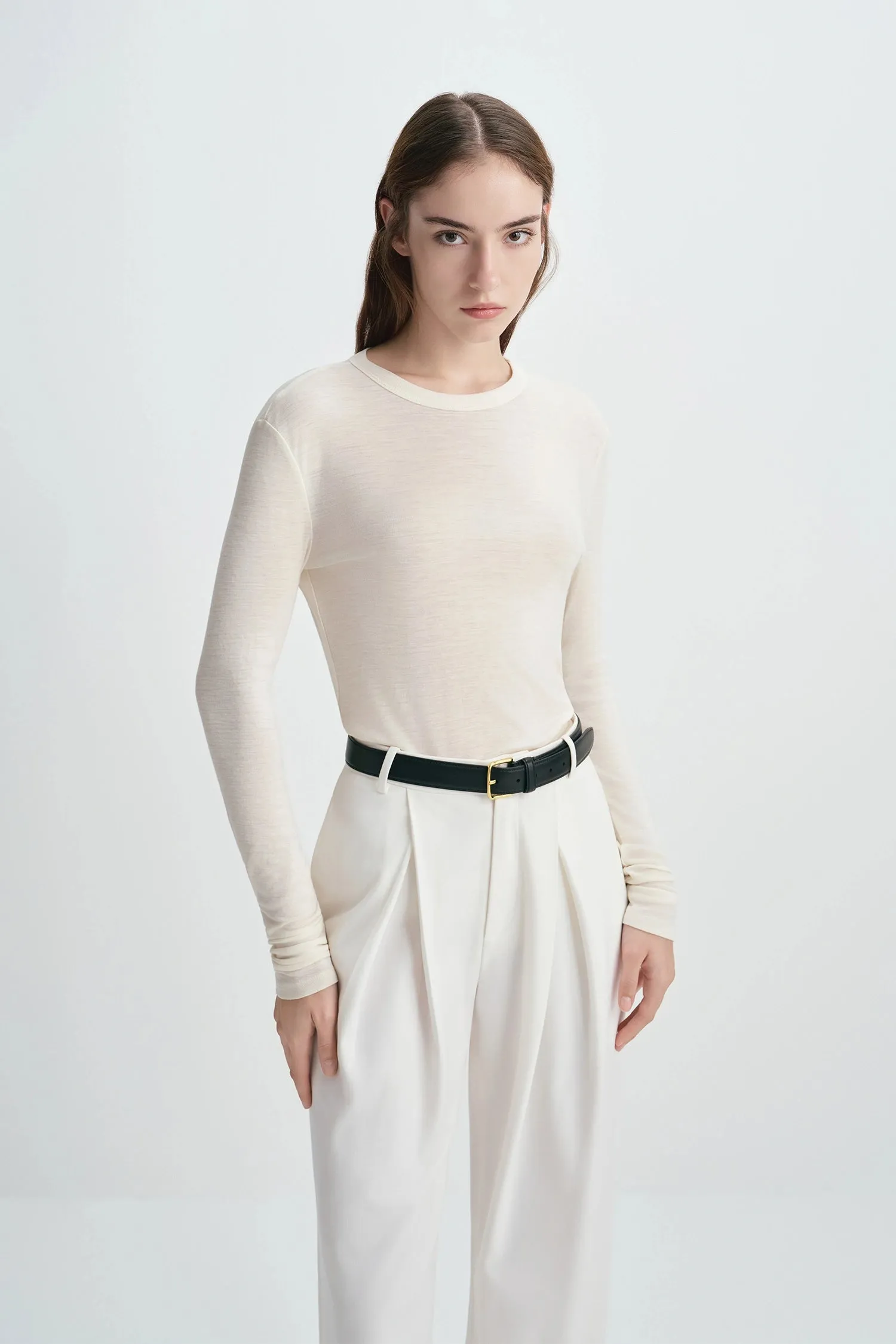 Jolene Crew Neck Top sold by Rue Sophie