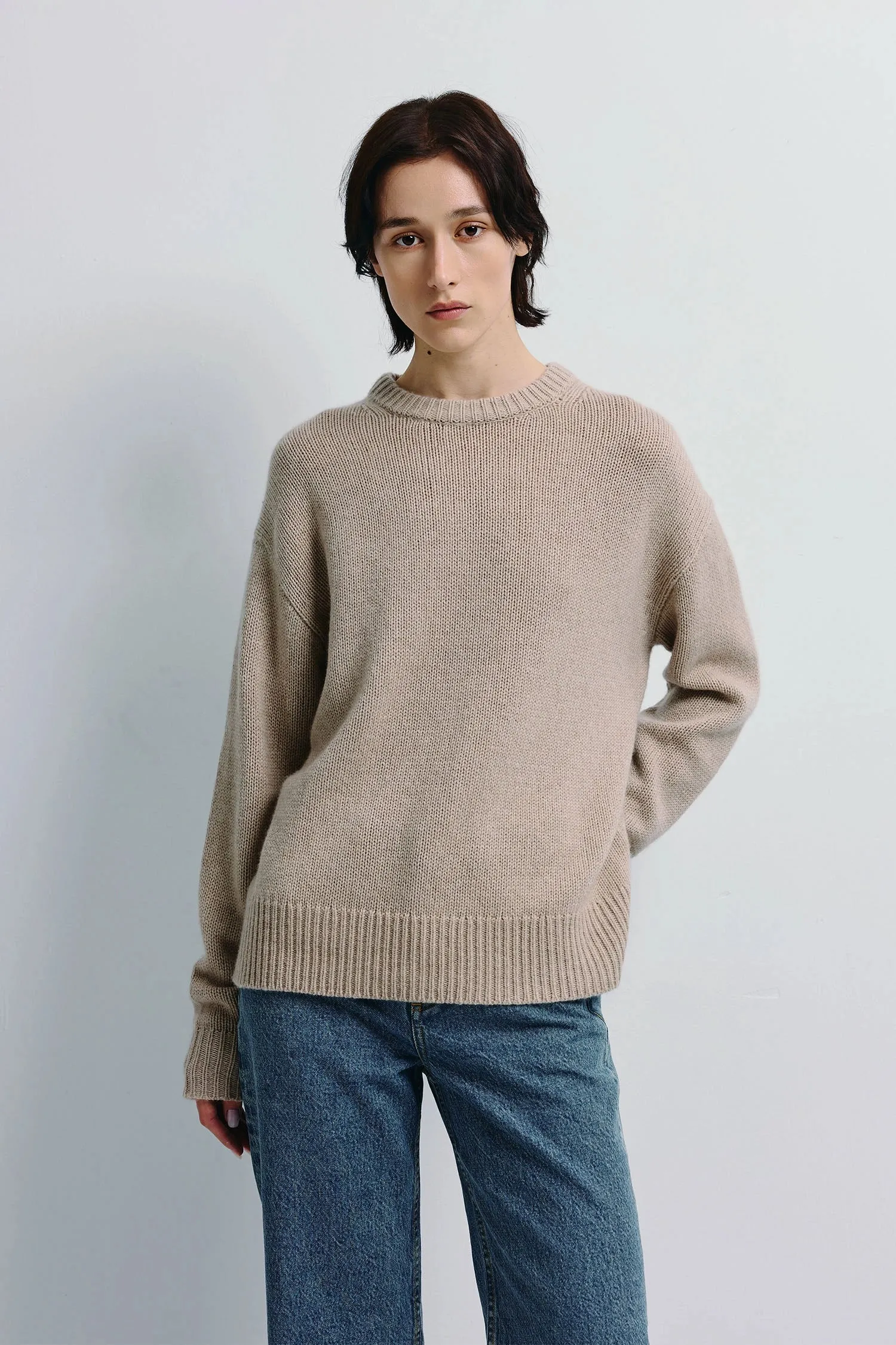 Gil Crewneck Oversized Sweater sold by Rue Sophie