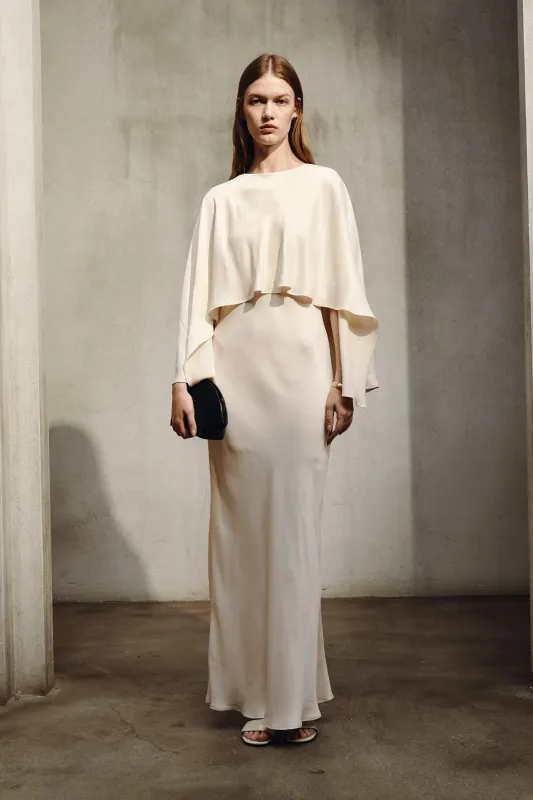 Jewell Caped Top Dress sold by Rue Sophie