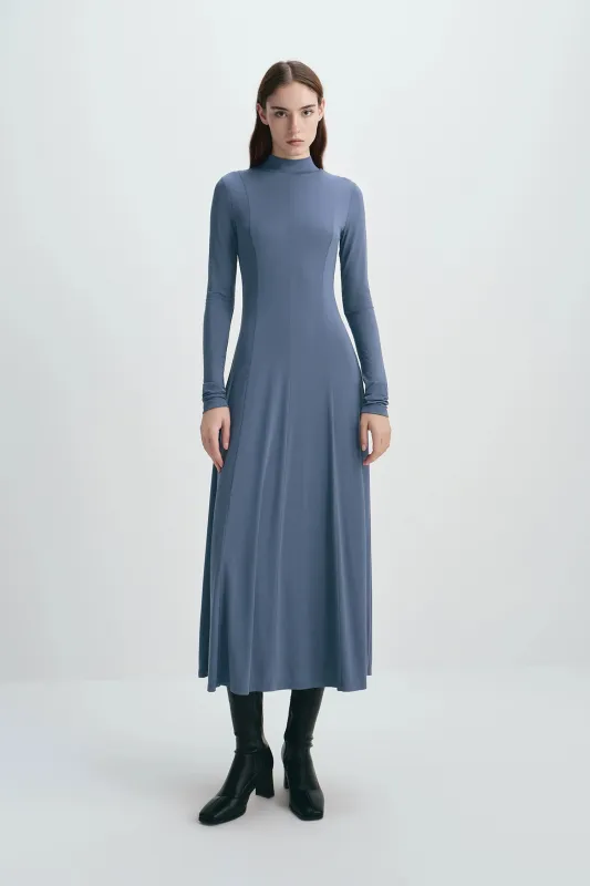 Wylie Mock Neck Dress sold by Rue Sophie