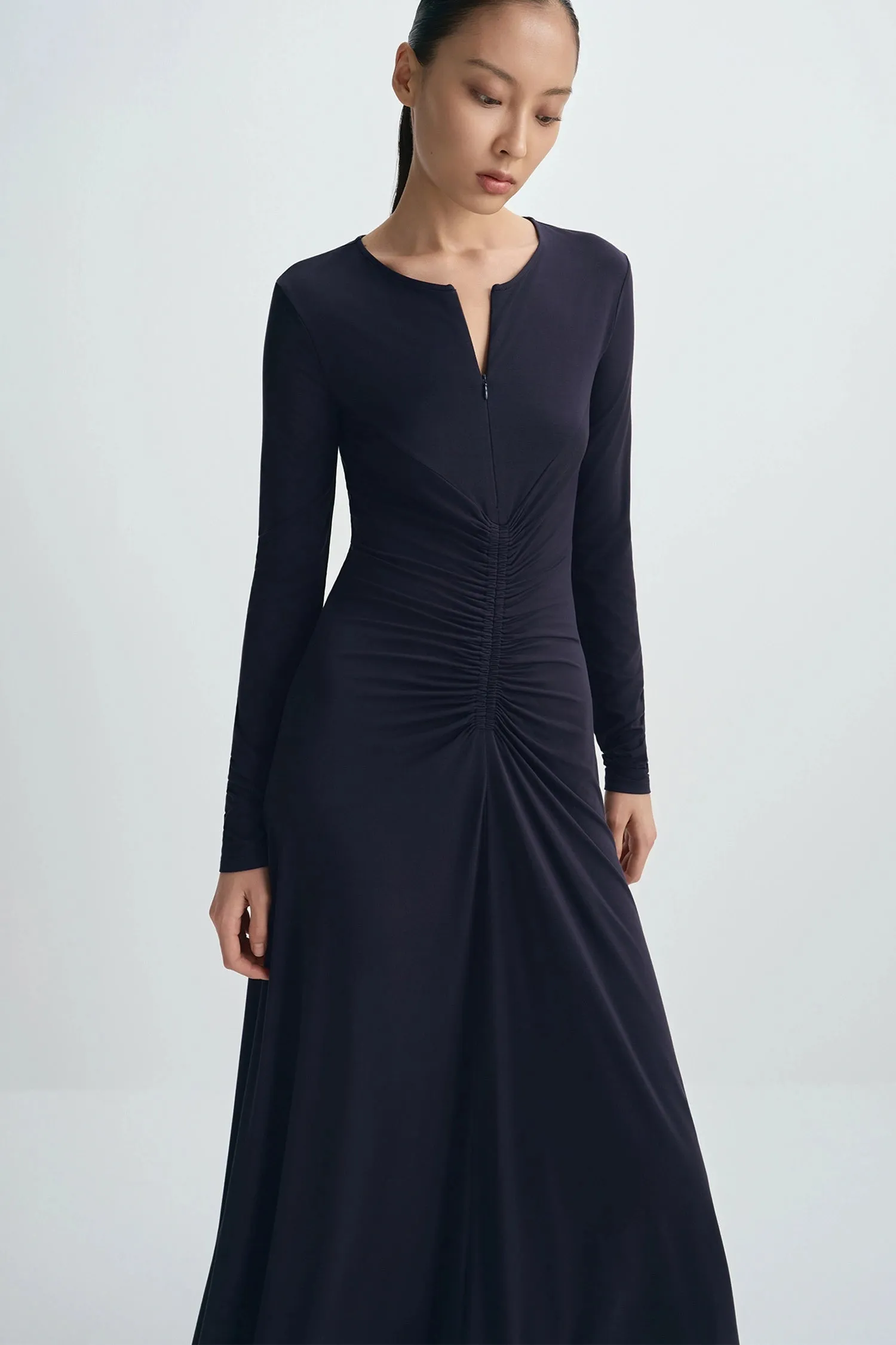 Lilia Zip-Up Dress sold by Rue Sophie product image thumbnail 5