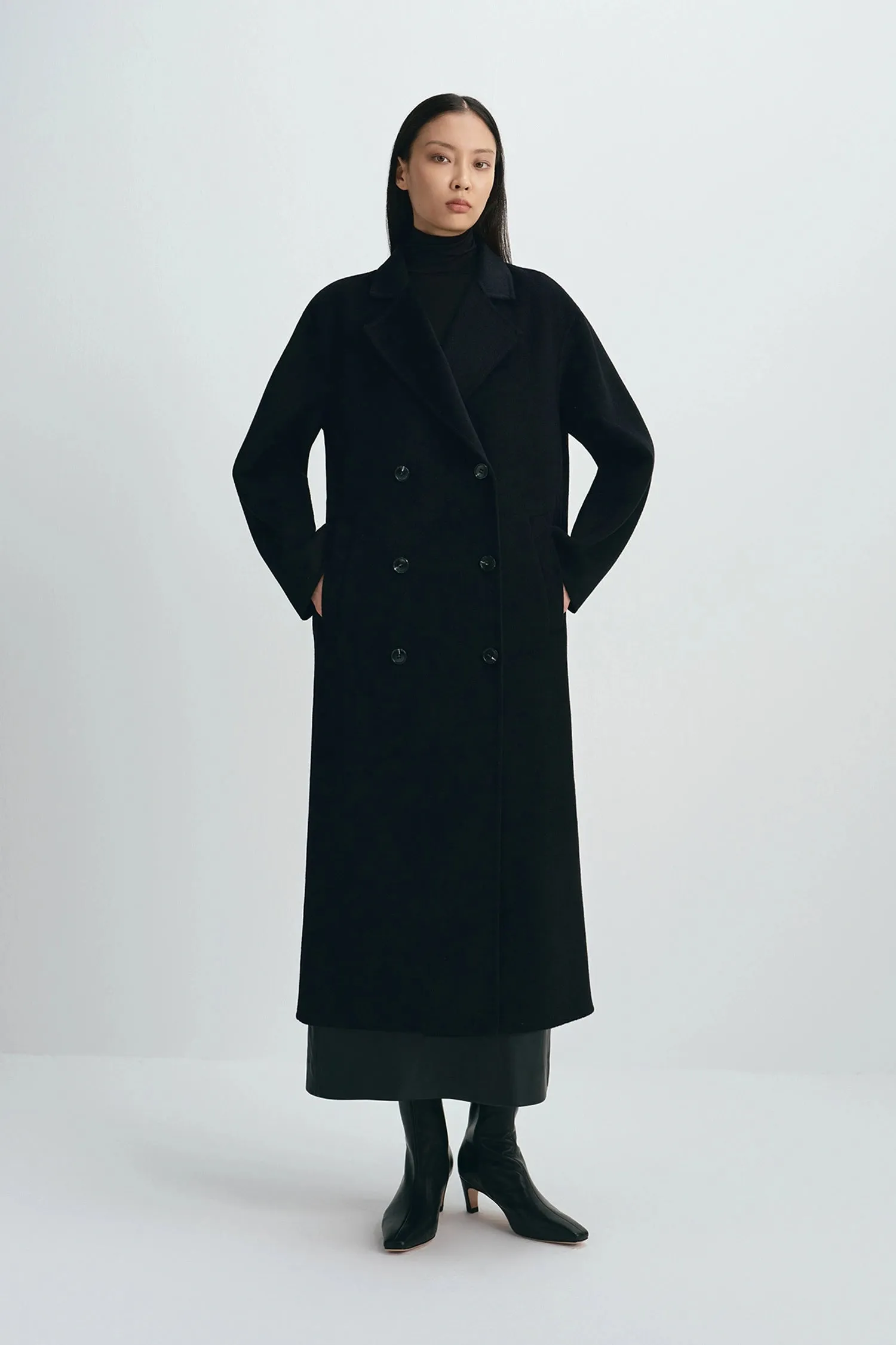 Antonella Handmade Midi Coat sold by Rue Sophie product image thumbnail 3