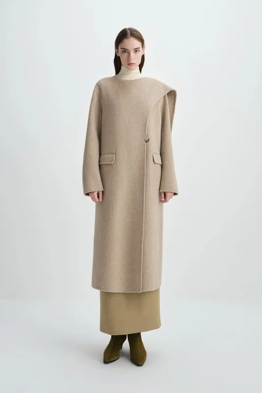 Milagros Scarf Handmade Coat sold by Rue Sophie