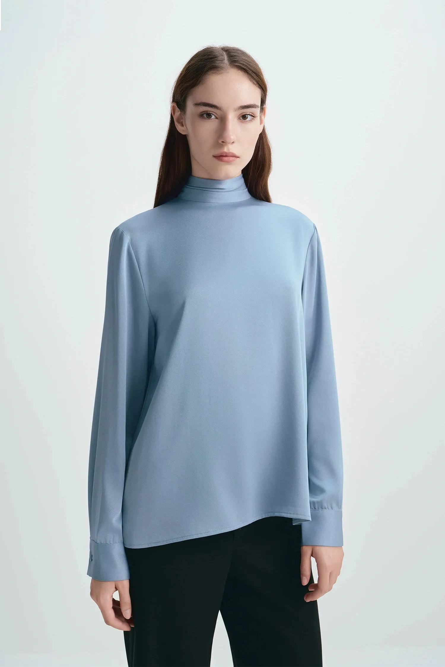 Samara Tie Neck Top sold by Rue Sophie