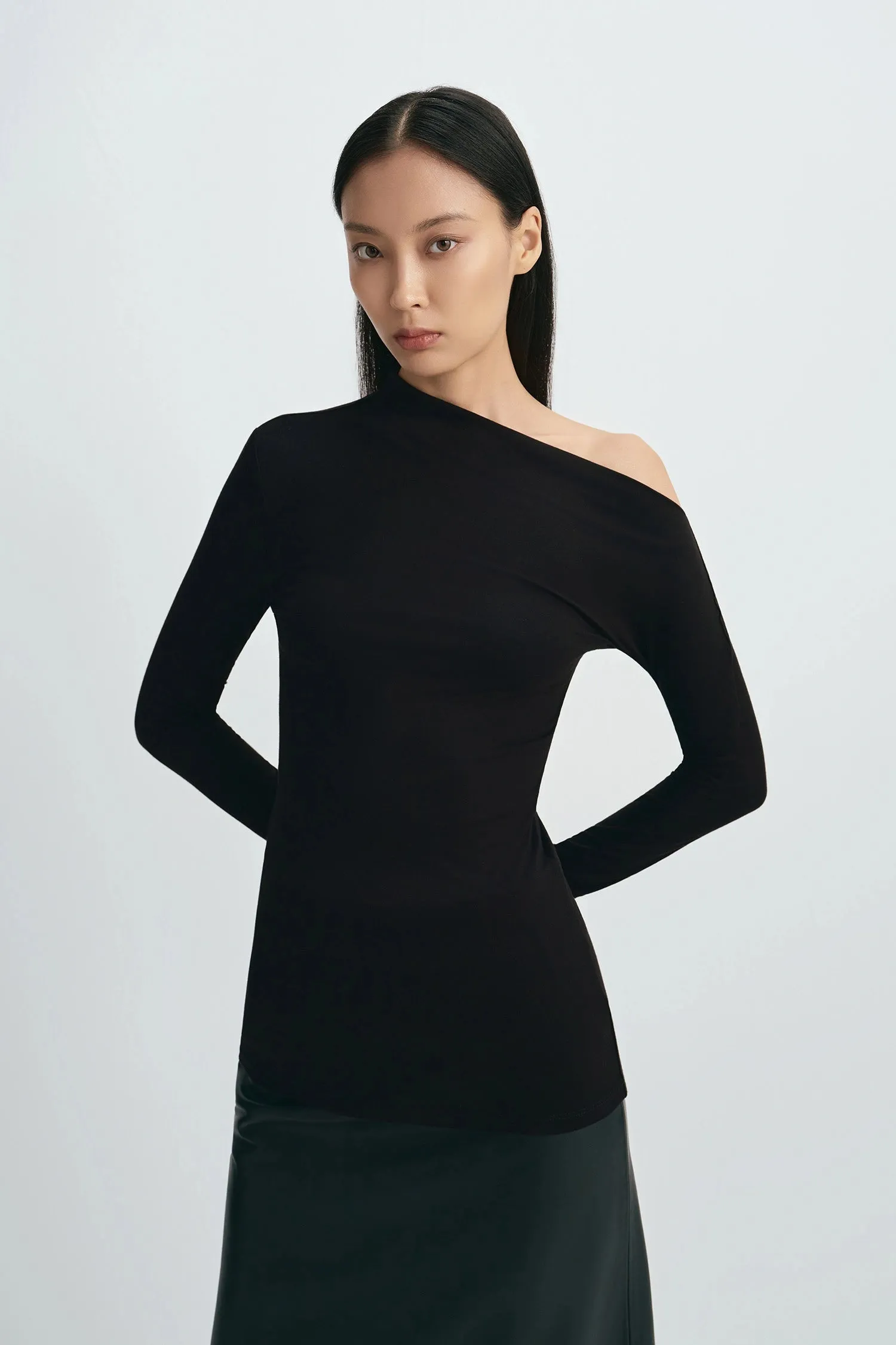 Rosette Off Shoulder Top sold by Rue Sophie product image thumbnail 5