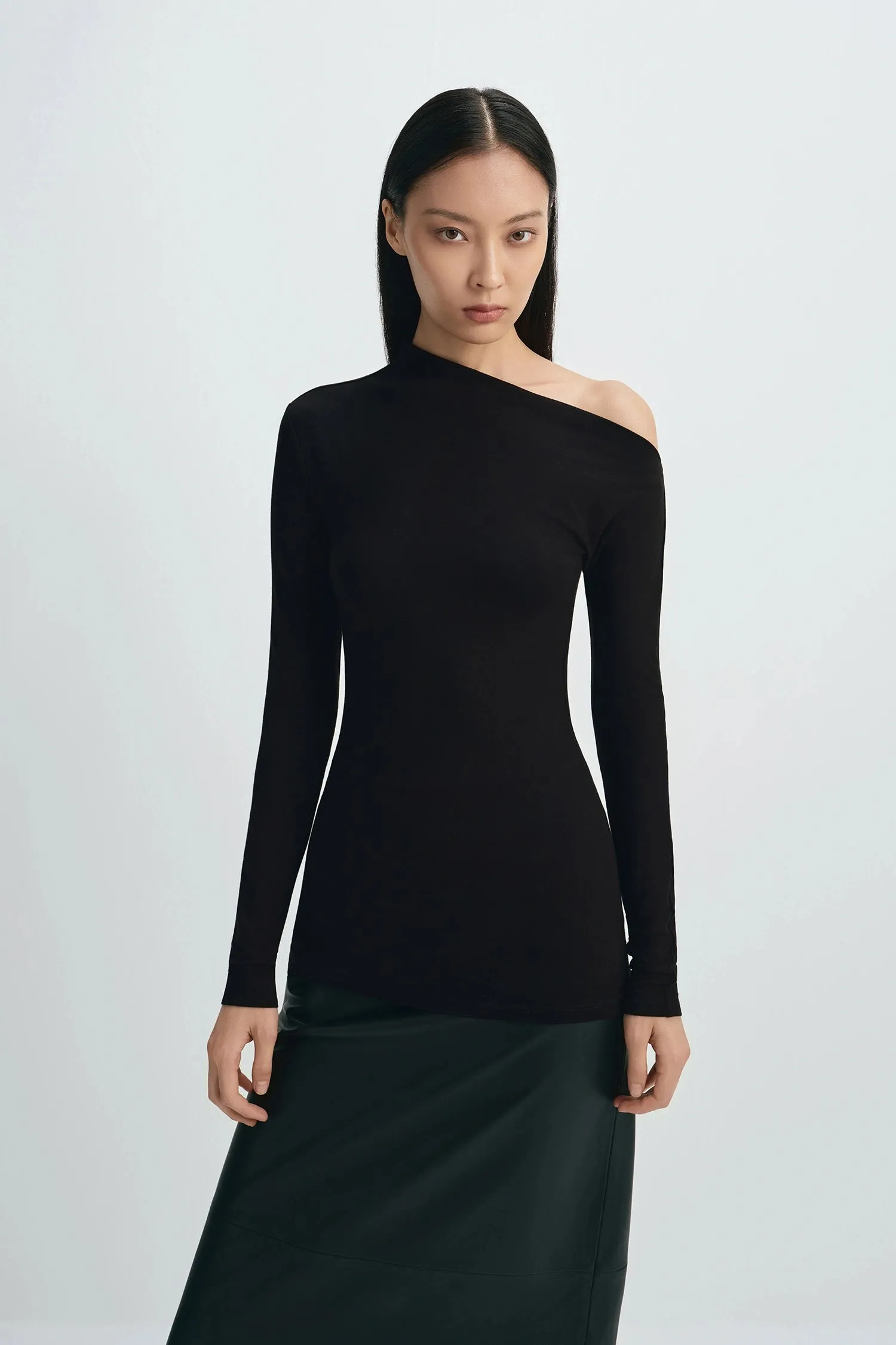 Rosette Off Shoulder Top sold by Rue Sophie