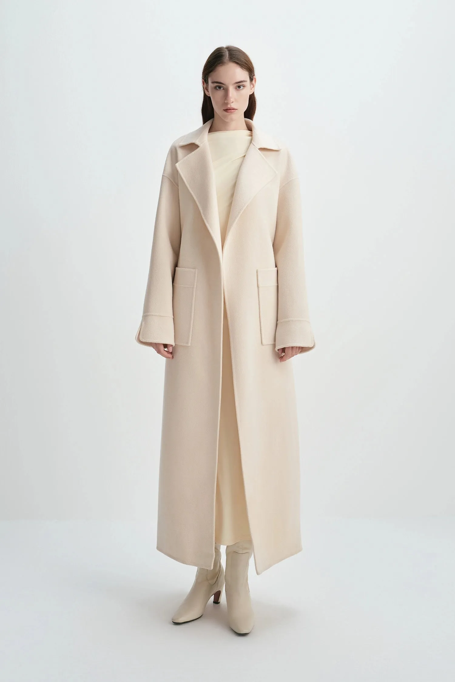 Olga Belted Handmade Coat sold by Rue Sophie product image thumbnail 5