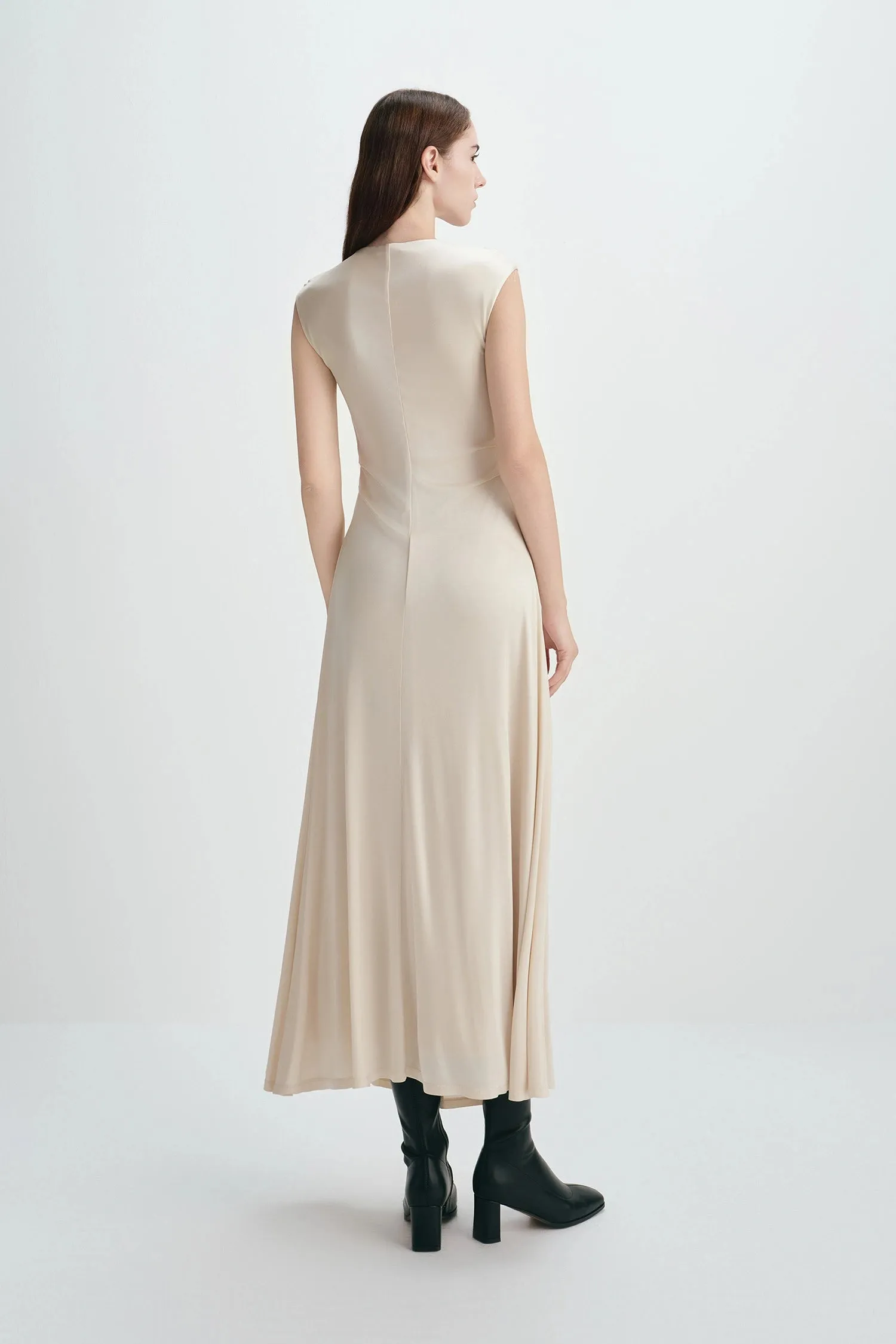 Hilda Center Pleated Dress sold by Rue Sophie product image thumbnail 3