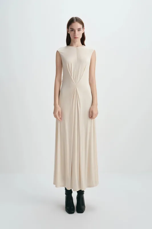 Hilda Center Pleated Dress sold by Rue Sophie