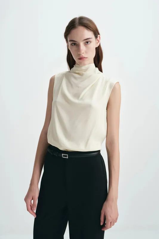 Arley Tie Neck Top sold by Rue Sophie