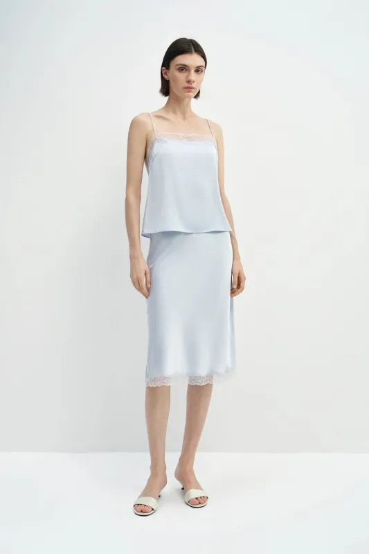 Alva Lace Hem Skirt sold by Rue Sophie