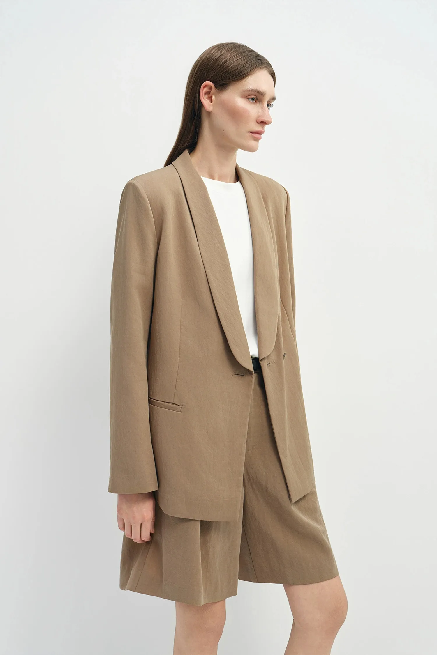Yana Long Lapel Blazer sold by Rue Sophie product image thumbnail 3