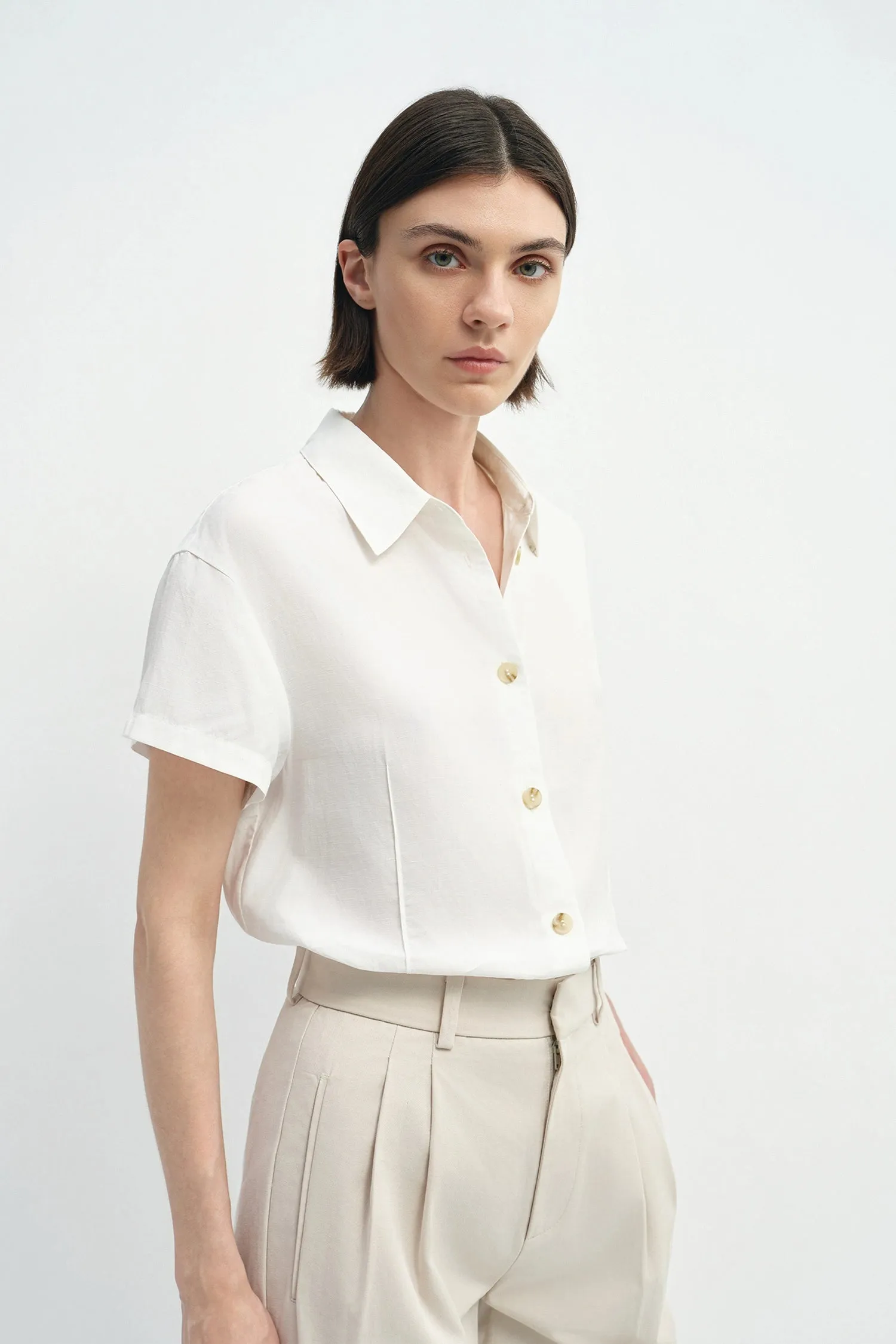 Ondine Short Sleeve Shirt sold by Rue Sophie product image thumbnail 3