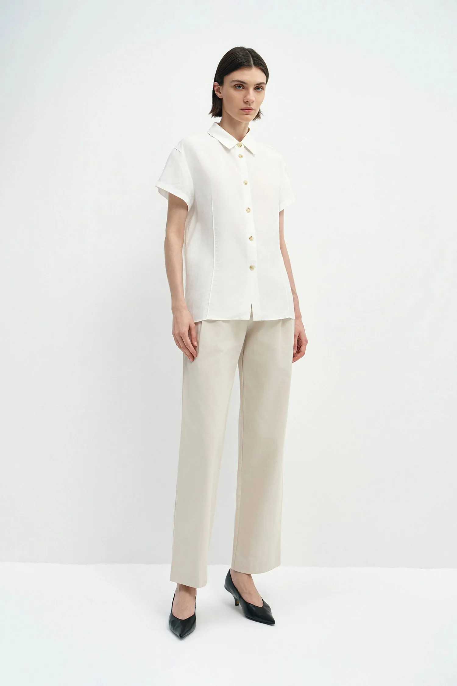 Ondine Short Sleeve Shirt sold by Rue Sophie product image thumbnail 2