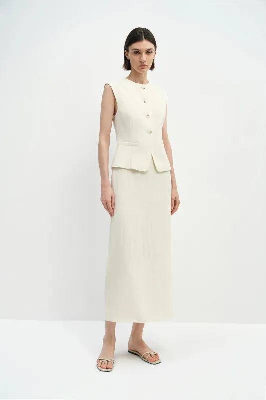 Elira Maxi Slim Skirt made by Rue Sophie