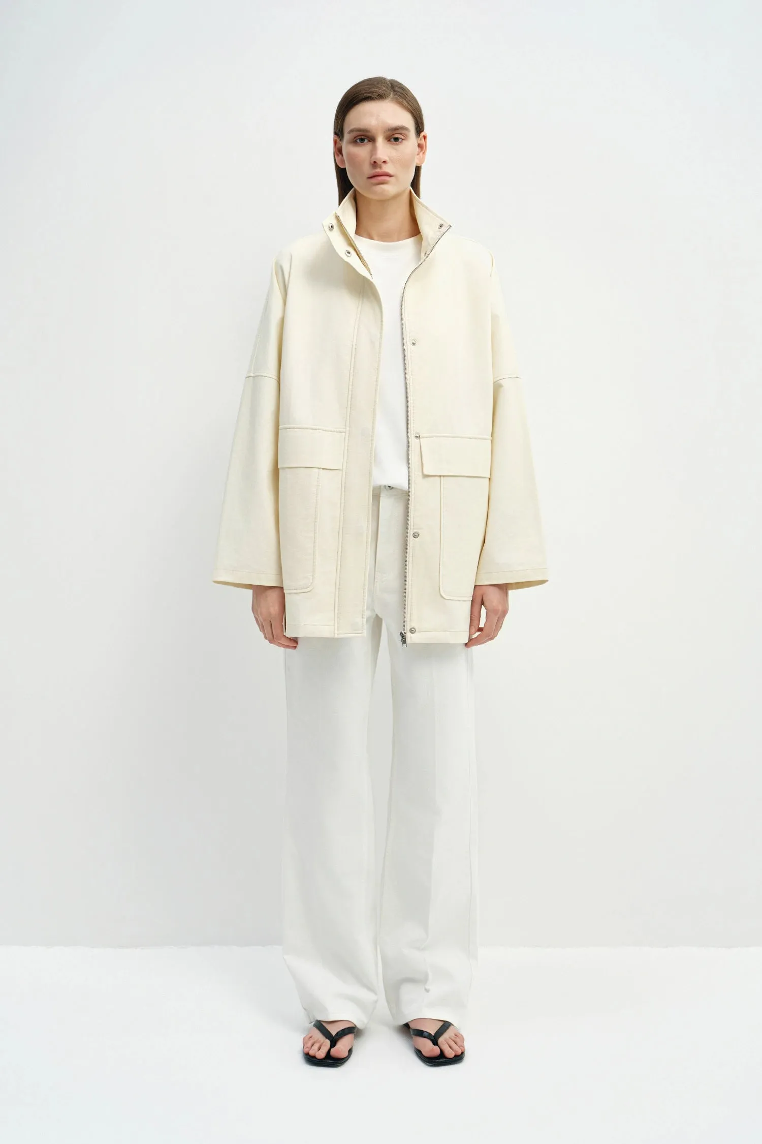 Chérie Oversized Pocket Jacket sold by Rue Sophie