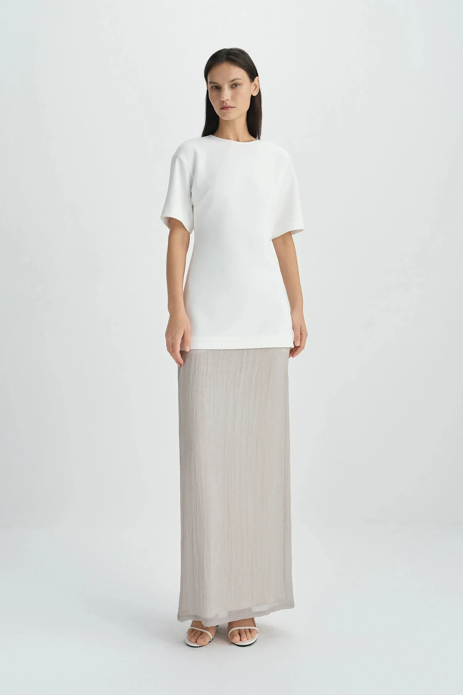 Orla Short Sleeve Crewneck Top sold by Rue Sophie
