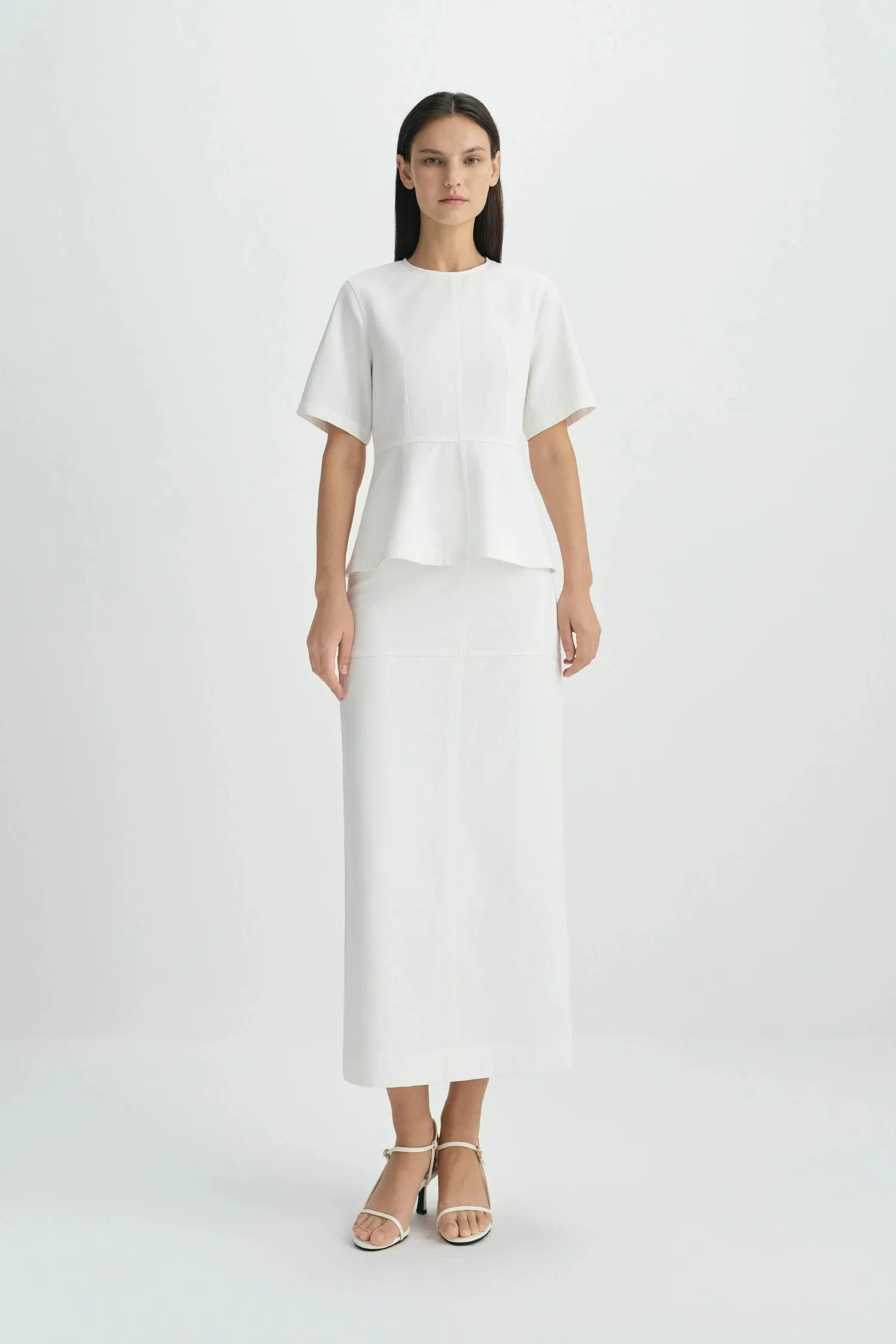 Soletta Peplum Top sold by Rue Sophie