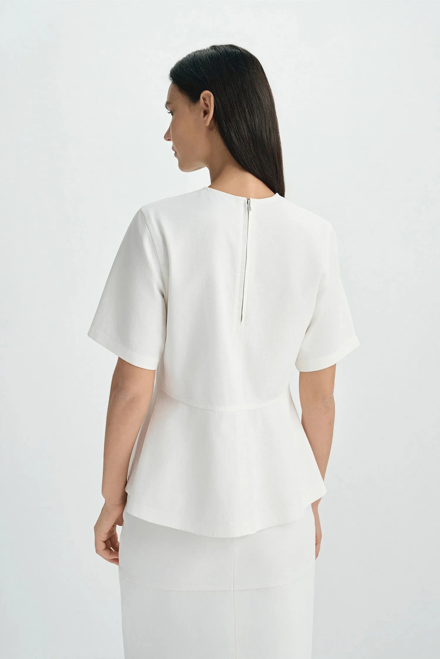 Soletta Peplum Top sold by Rue Sophie product image thumbnail 2