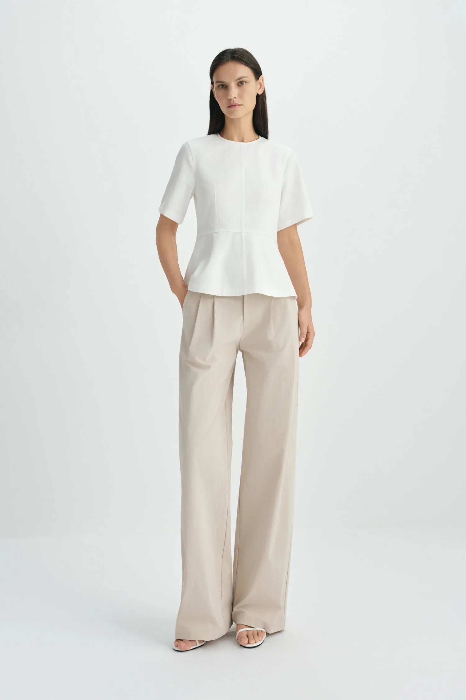 Soletta Peplum Top sold by Rue Sophie product image thumbnail 3