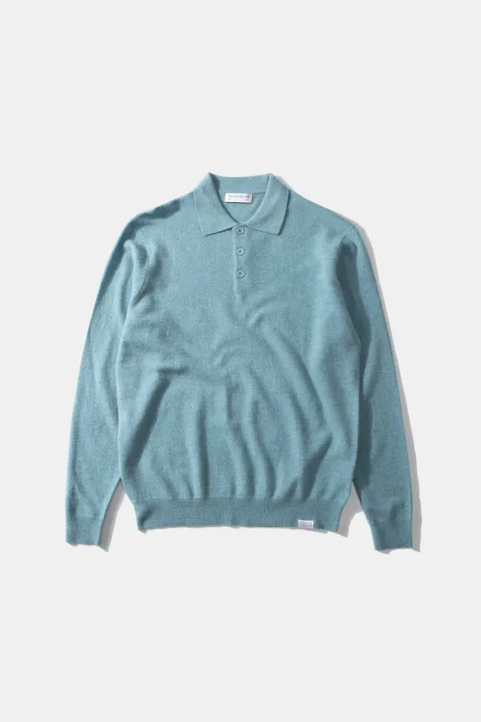 WOOL POLO AQUA sold by Edmmond Studios