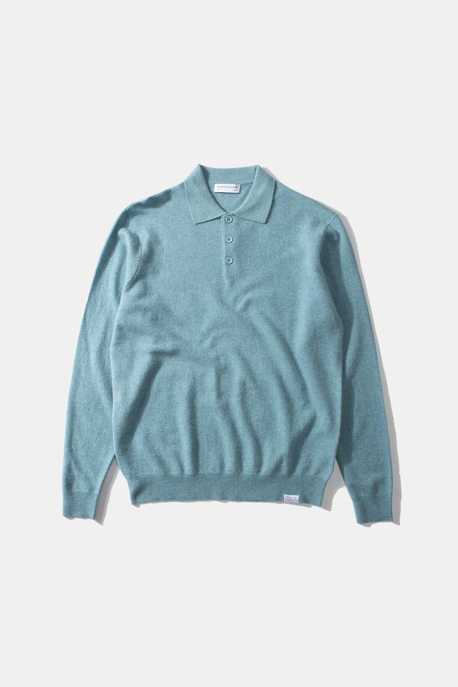 WOOL POLO AQUA sold by Edmmond Studios