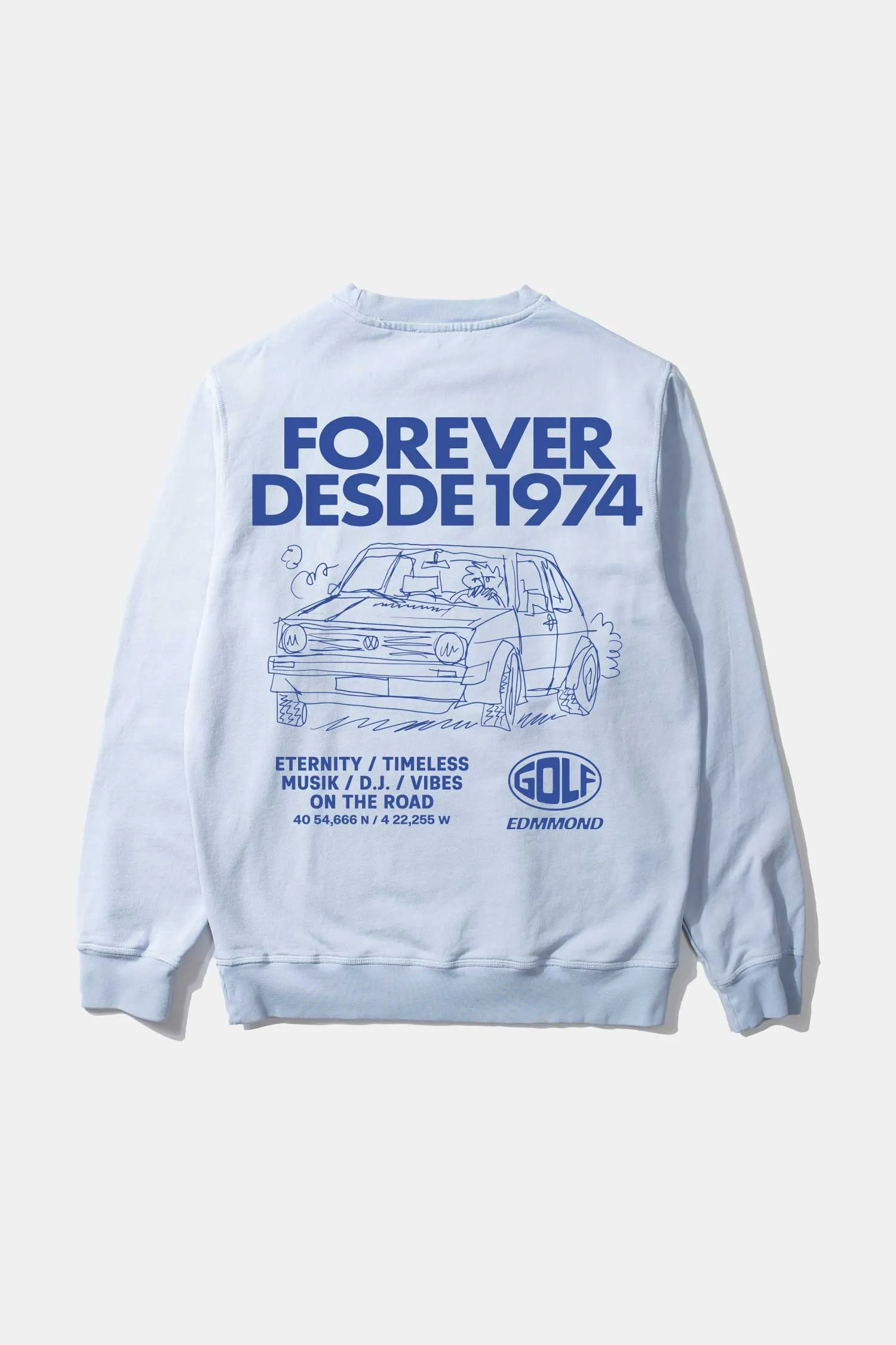 GOLF SWT CREWNECK light blue sold by Edmmond Studios product image thumbnail 2