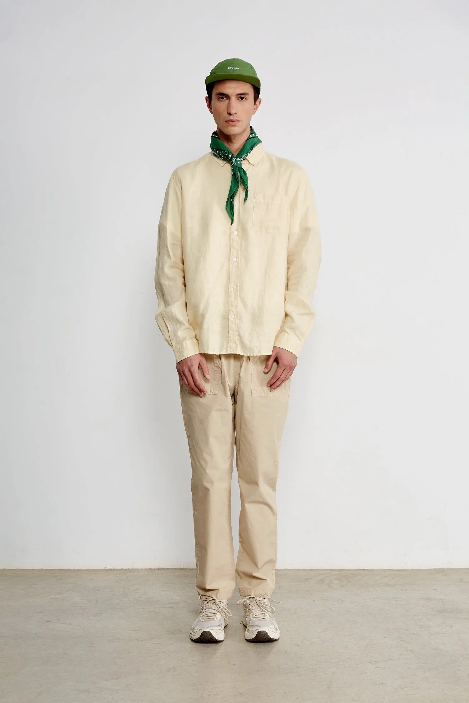 LINEN SHIRT BEIGE sold by Edmmond Studios product image thumbnail 2
