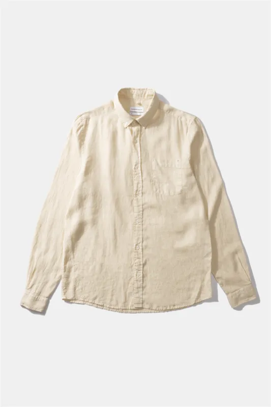 LINEN SHIRT BEIGE sold by Edmmond Studios