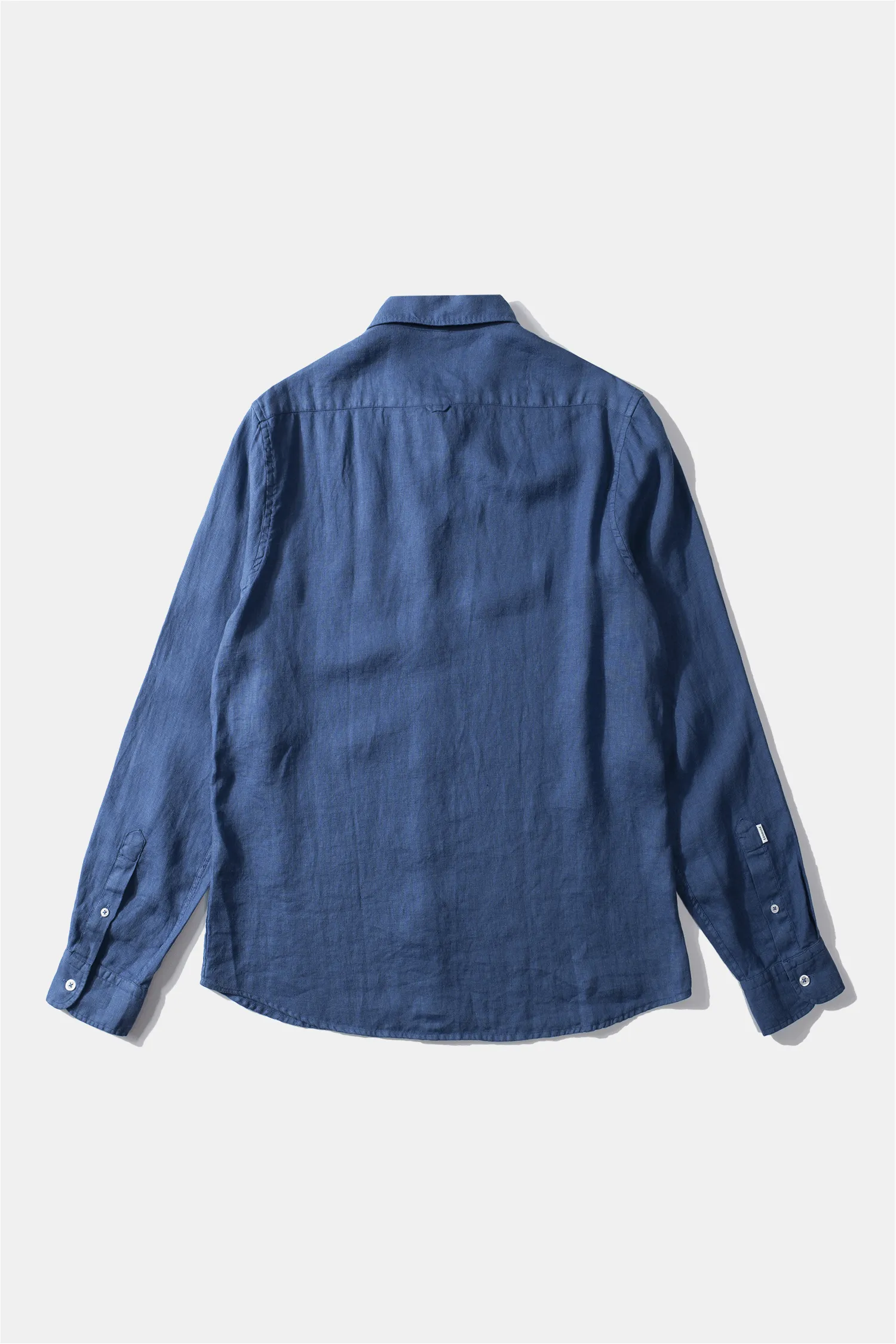 LINEN SHIRT PLAIN BLUE sold by Edmmond Studios product image thumbnail 3