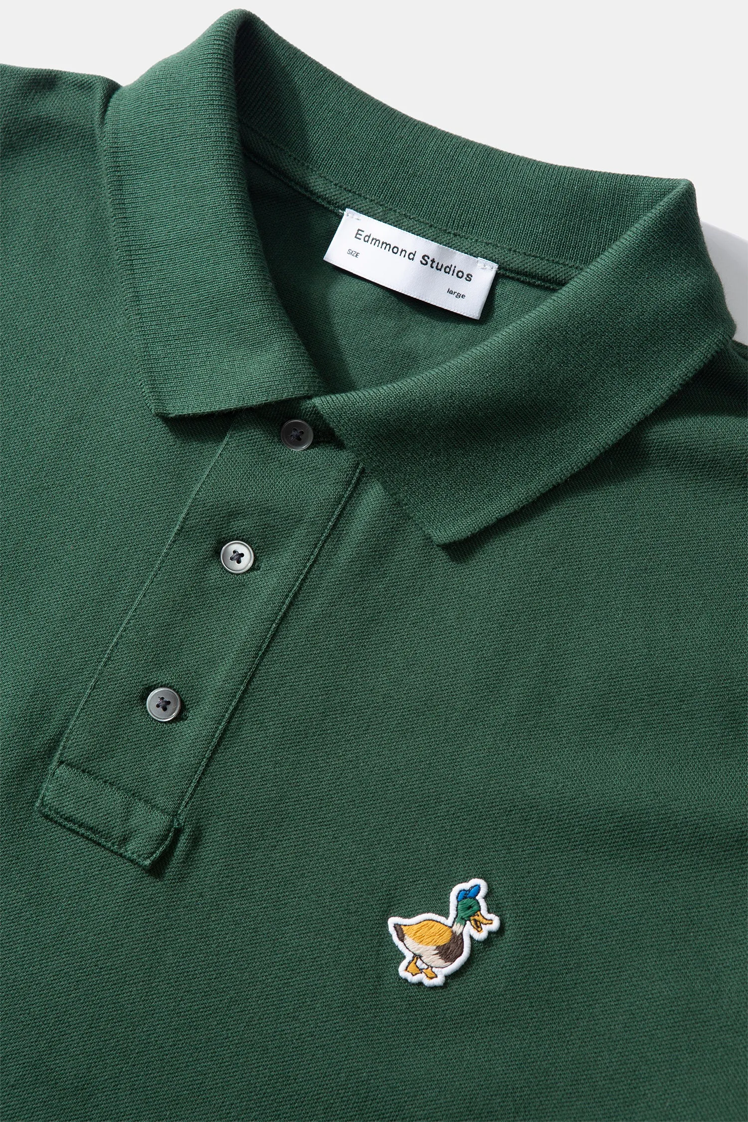 WILSON POLO LS DK GREEN sold by Edmmond Studios product image thumbnail 5