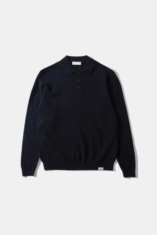 WOOL POLO NAVY sold by Edmmond Studios