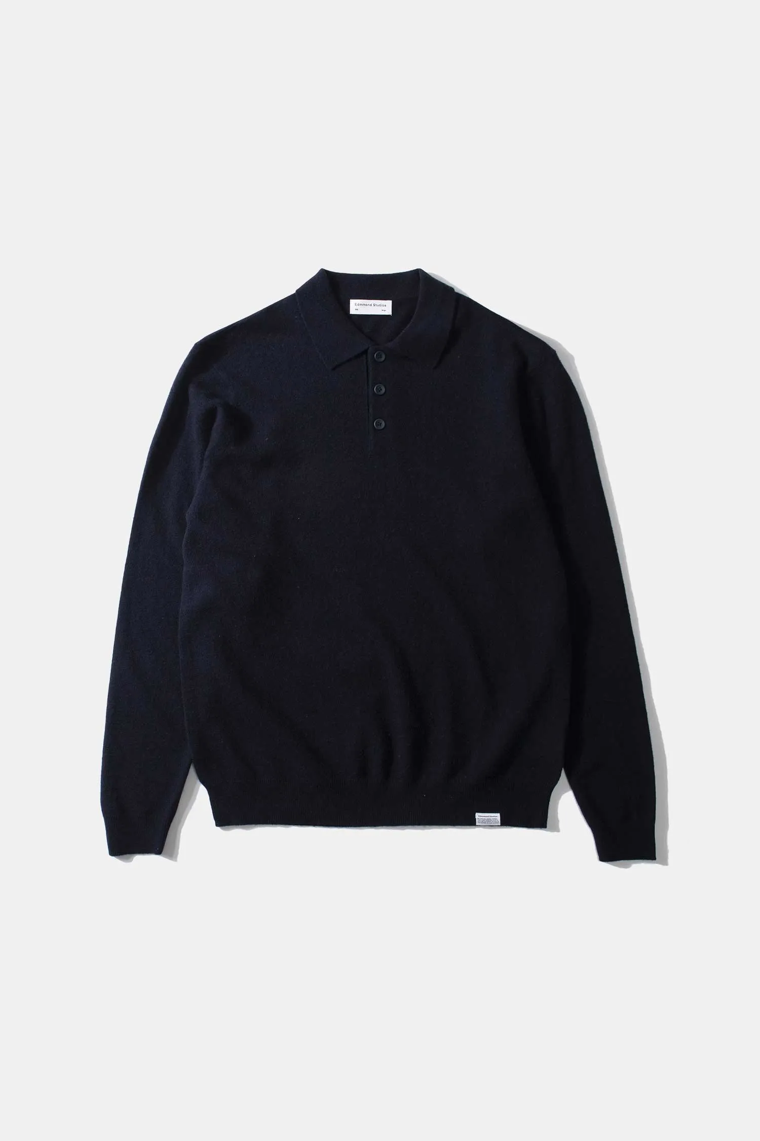 WOOL POLO NAVY sold by Edmmond Studios