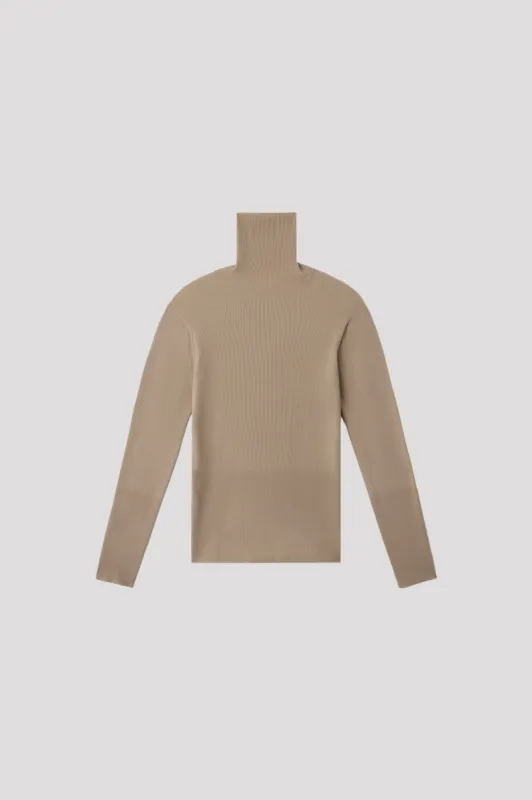 BS RIB HIGHNECK TOP sold by CFCL Womens